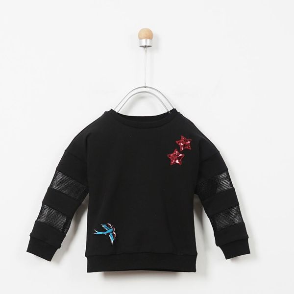 poncho black sweat hoodies sequin star embroidered bird fashion trend kids girls
poncho black sweat hoodies sequin star embroidered bird fashion trend kids girls