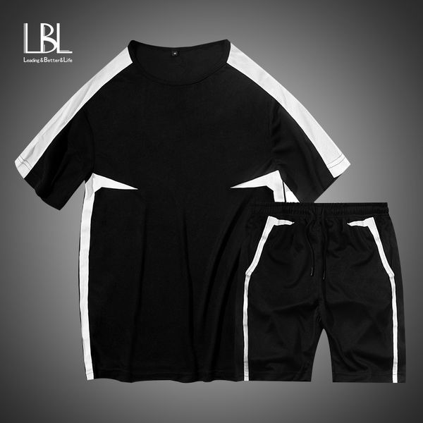 men's sets t shirts+shorts men summer brand clothing two piece suit tracksuit fashion casual tshirts gyms workout fitness sets, Gray
men's sets t shirts+shorts men summer brand clothing two piece suit tracksuit fashion casual tshirts gyms workout fitness sets, Gray