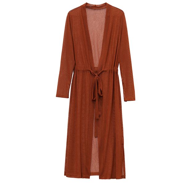 2019 spring long sleeve long mesh coats women plus size sleeve beach kimonos lady plus size lace up waist mesh, White
2019 spring long sleeve long mesh coats women plus size sleeve beach kimonos lady plus size lace up waist mesh, White