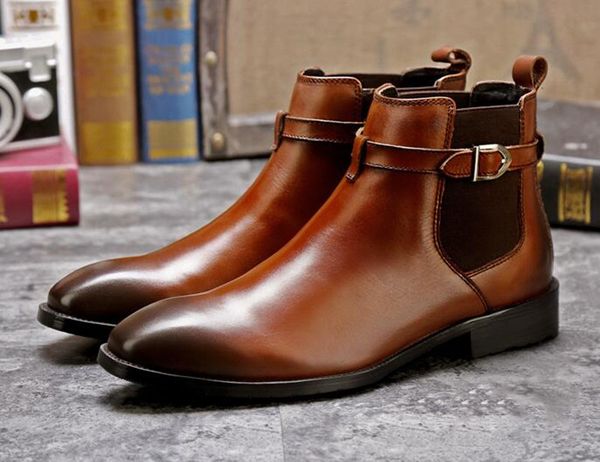 Buckle Men Footwear Shoes Ankle Hot Sale New Spring Outdoor Style Slip-On Elastic Band British Style Men Boots
Buckle Men Footwear Shoes Ankle Hot Sale New Spring Outdoor Style Slip-On Elastic Band British Style Men Boots