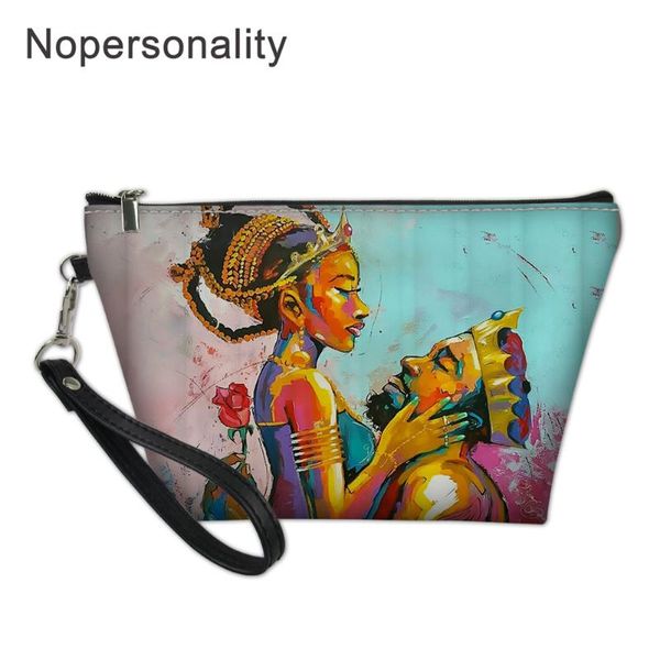 nopersonality women cosmetic bags printing african black queen and king makeup pouch small travel organizer storage wash case
nopersonality women cosmetic bags printing african black queen and king makeup pouch small travel organizer storage wash case