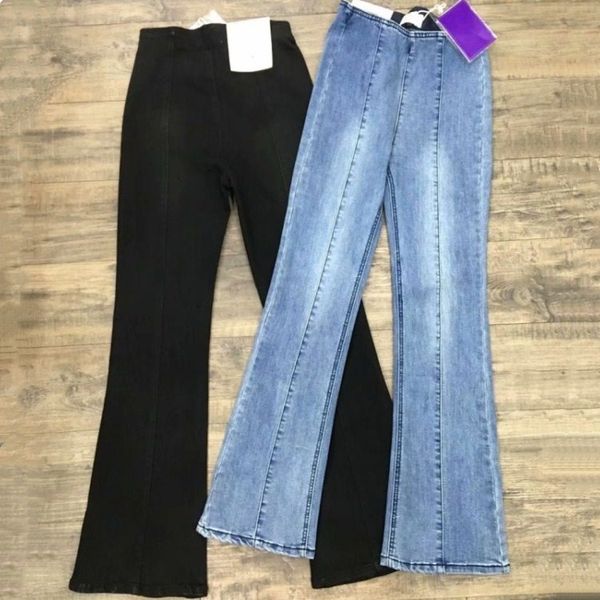 2019 new fashion women high waist denim pants flare pants female casual blue/black elastic slim long trousers
2019 new fashion women high waist denim pants flare pants female casual blue/black elastic slim long trousers