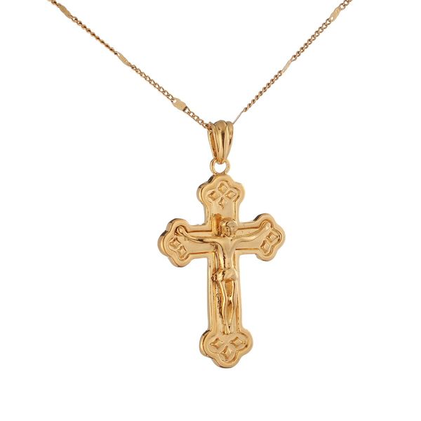 24k gold plated cross crucifix pendant necklace trendy cross charm jewelry, Silver
24k gold plated cross crucifix pendant necklace trendy cross charm jewelry, Silver