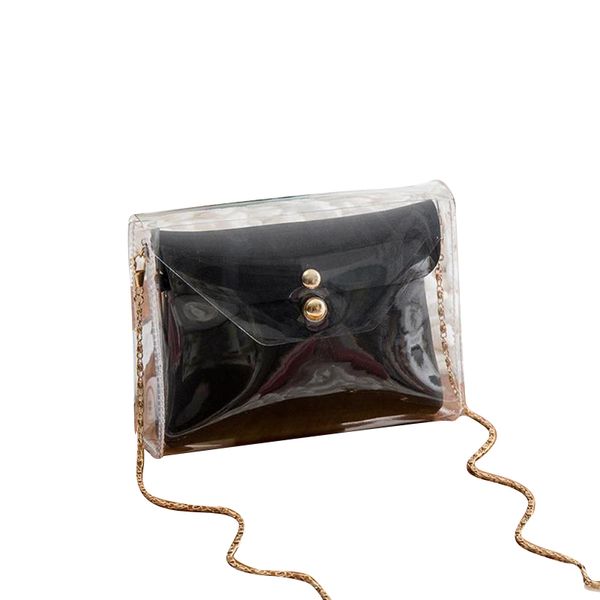 new-transparent chain crossbody clutch shoulder bags for women girls mini messenger bag main handbag
new-transparent chain crossbody clutch shoulder bags for women girls mini messenger bag main handbag