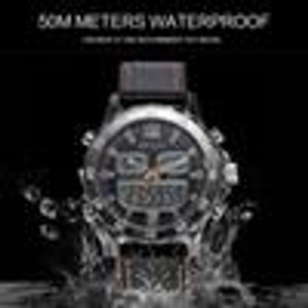 2020 sport watches waterproof genuine dual display quartz wristwatchescool man clock fashion smart digital watch led men 1281, Slivery;brown
2020 sport watches waterproof genuine dual display quartz wristwatchescool man clock fashion smart digital watch led men 1281, Slivery;brown