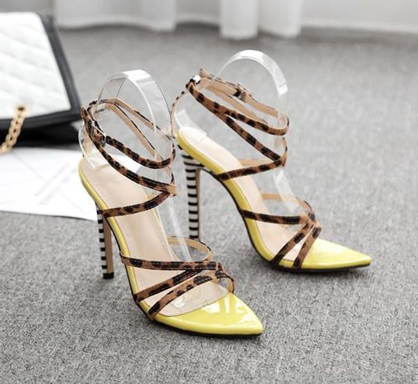 2019 pink yellow striped leopard printed cross strappy designer luxury women slides size 35 to 40, Black
2019 pink yellow striped leopard printed cross strappy designer luxury women slides size 35 to 40, Black