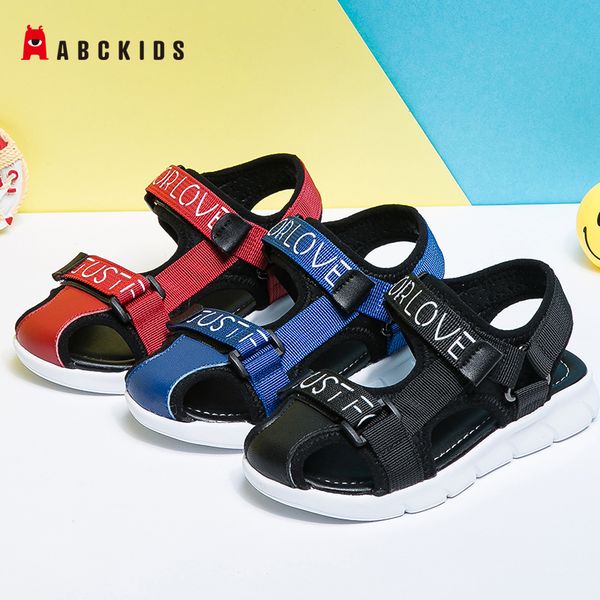 abckids kids sandals 5 boys dinosaur closed toe cut-outs 2020 summer new beach shoes children t-rex sandals fashion fastening, Black;red
abckids kids sandals 5 boys dinosaur closed toe cut-outs 2020 summer new beach shoes children t-rex sandals fashion fastening, Black;red