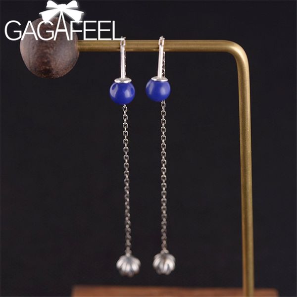 gagafeel round bead long tassel earrings with stones 925 sterling silver charm lotus flower drop earrings for women
gagafeel round bead long tassel earrings with stones 925 sterling silver charm lotus flower drop earrings for women