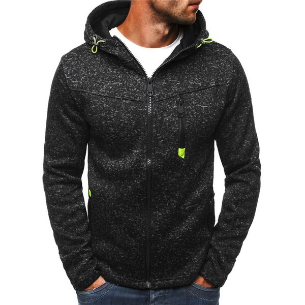 2019 new autumn fleece hoodies men fashion solid sweatshirts zipper cardigan cotton sportswear slim fit men's tracksuit 3xl, Black
2019 new autumn fleece hoodies men fashion solid sweatshirts zipper cardigan cotton sportswear slim fit men's tracksuit 3xl, Black
