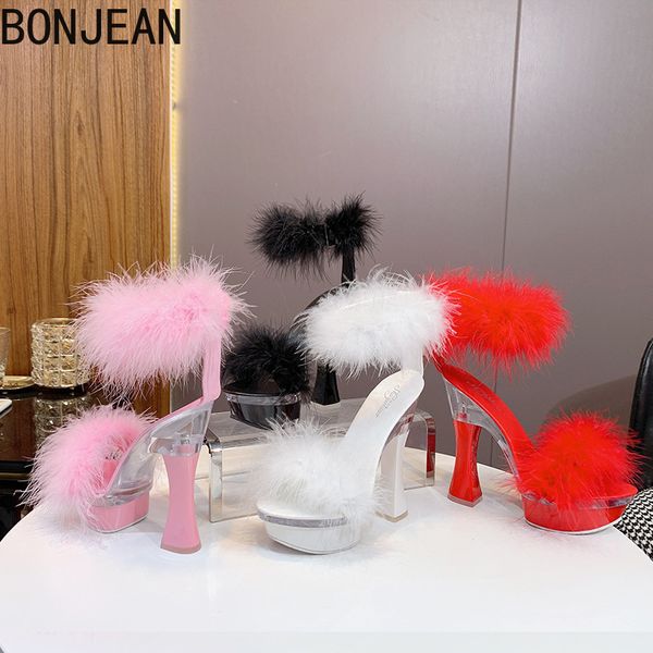 new transparent ultra-high with 14cm chunky-heel summer female platform fur fairy sandals shoes imitation women's, Black
new transparent ultra-high with 14cm chunky-heel summer female platform fur fairy sandals shoes imitation women's, Black