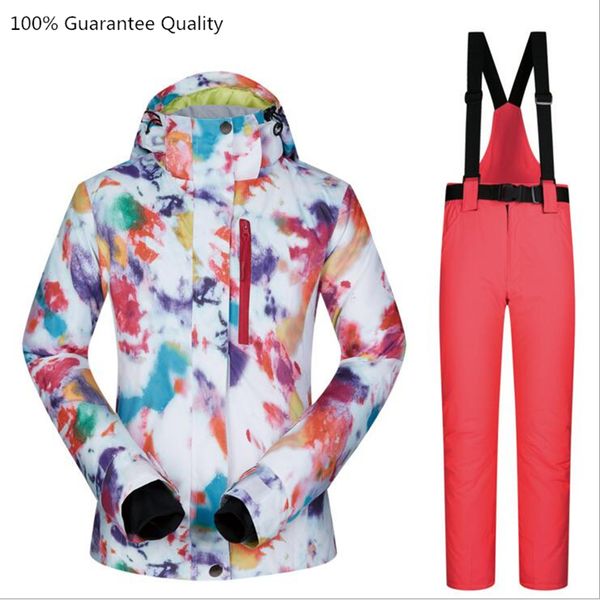 female jacket+pants ski suit sets waterproof windproof breathable mountain skiing snow outdoor snowboarding women clothes
female jacket+pants ski suit sets waterproof windproof breathable mountain skiing snow outdoor snowboarding women clothes
