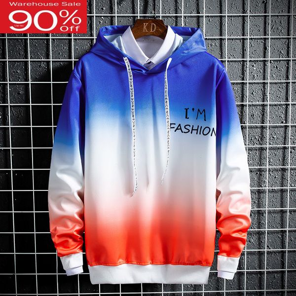men sweatshirts hip hop 2020 new arrival spring and autumn male hoodies letter color gradient teenager boys korean style h32, Black
men sweatshirts hip hop 2020 new arrival spring and autumn male hoodies letter color gradient teenager boys korean style h32, Black