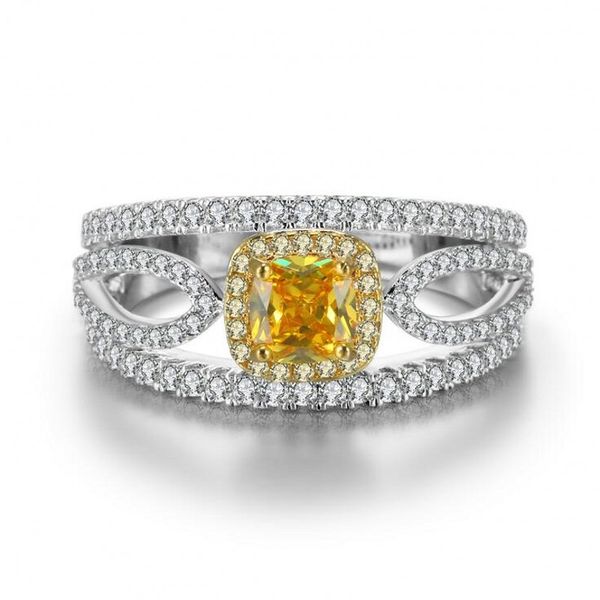 luxury jewelry 925 sterling silver three color 5a cubic zirconia princess cz eternity women wedding bridal ring for lovers' gift, Slivery;golden
luxury jewelry 925 sterling silver three color 5a cubic zirconia princess cz eternity women wedding bridal ring for lovers' gift, Slivery;golden