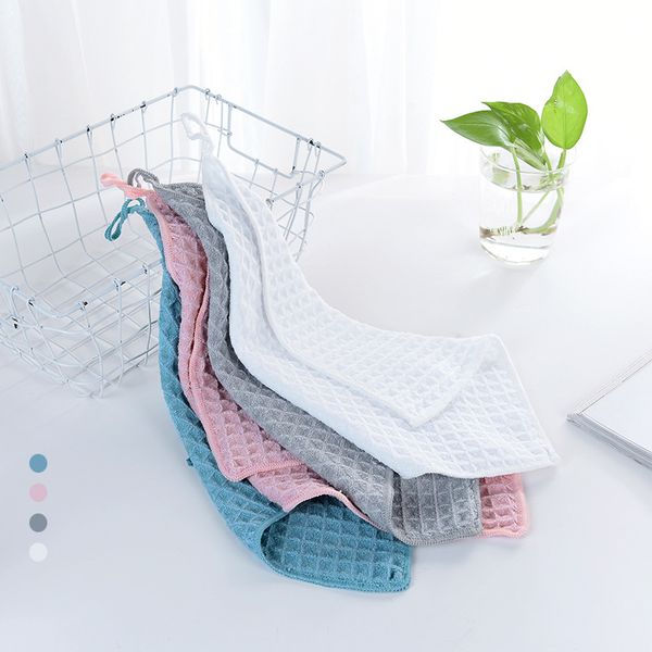 50pcs/package 30*30 gift waffle towel children's microfiber custom l square towel wholesale
50pcs/package 30*30 gift waffle towel children's microfiber custom l square towel wholesale