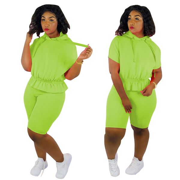 echoine solid bat sleeve butterfly hooded two piece set and high waist pants short sleeve casual women clothes summer set, White
echoine solid bat sleeve butterfly hooded two piece set and high waist pants short sleeve casual women clothes summer set, White
