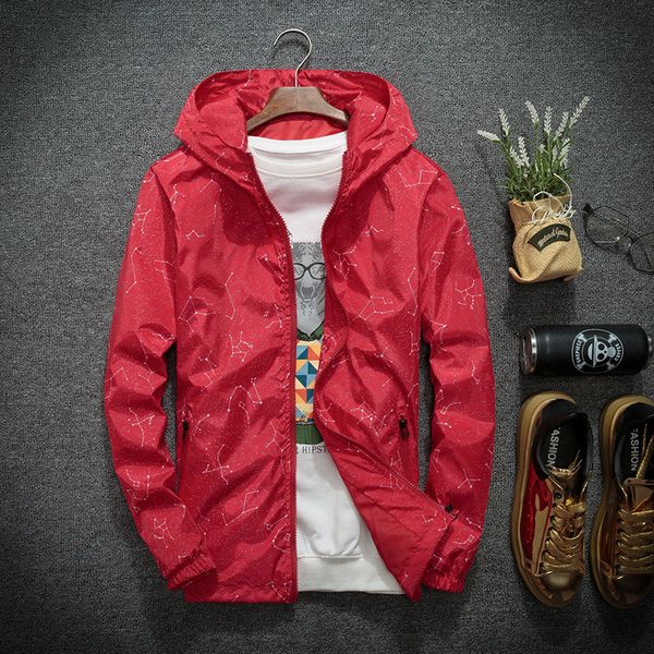 men coat outwear jacket men windbreaker printed spring autumn fashion hip hop jacket men's hooded casual jackets male coat thin, Black;brown
men coat outwear jacket men windbreaker printed spring autumn fashion hip hop jacket men's hooded casual jackets male coat thin, Black;brown