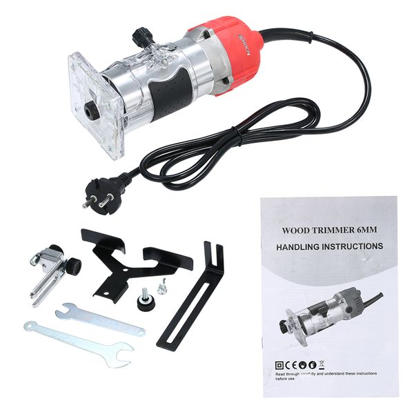 800w electric trimmer handheld laminate edge trimmer collet wood router woodworking milling engraving slotting machine
800w electric trimmer handheld laminate edge trimmer collet wood router woodworking milling engraving slotting machine