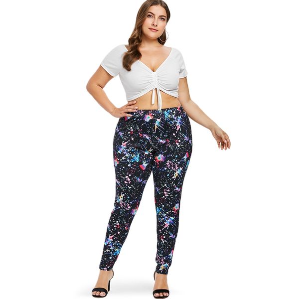 plus size splatter paint elastic waist leggings women pant slim casual leggings fashion pencil pants skinny trousers gym skinny pants, Black
plus size splatter paint elastic waist leggings women pant slim casual leggings fashion pencil pants skinny trousers gym skinny pants, Black