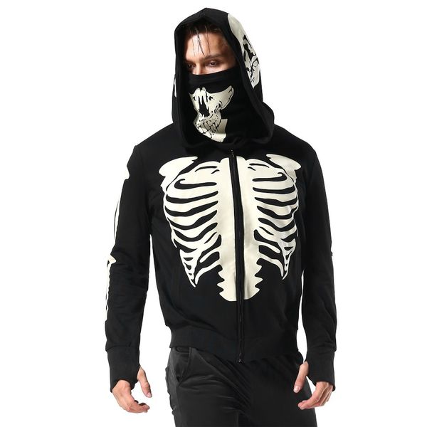 mens конструктора толстовки черепа printed осень street style прохладный с длинными рукавами с капюшоном на молнии фуфаек mens fashion stree, Black
mens конструктора толстовки черепа printed осень street style прохладный с длинными рукавами с капюшоном на молнии фуфаек mens fashion stree, Black