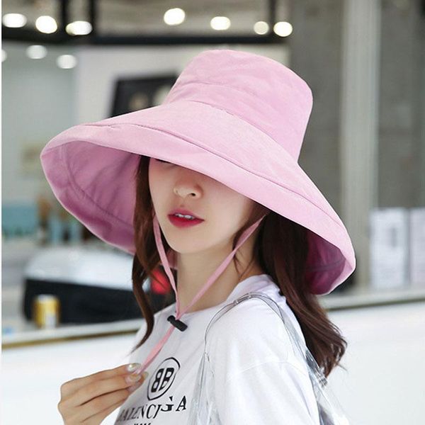 women girl summer outdoor bucket hats fisherman cap for travel sunscreen big brim hats ing, Blue;gray
women girl summer outdoor bucket hats fisherman cap for travel sunscreen big brim hats ing, Blue;gray