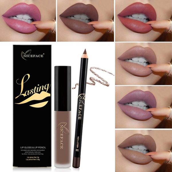 multicolor matte long-lasting non-stick cup non-fading lip gloss lip liner combination natural velvet liner makeup tool
multicolor matte long-lasting non-stick cup non-fading lip gloss lip liner combination natural velvet liner makeup tool