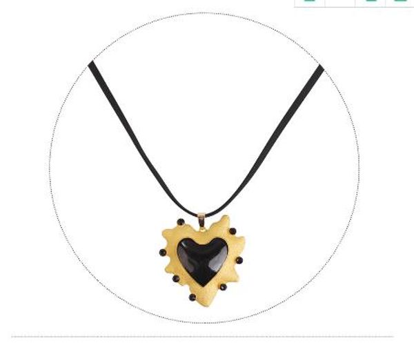 wholesale- necklace accessories simple and lovely natural black rope black love diamond pendant pendant necklace female, Golden;silver
wholesale- necklace accessories simple and lovely natural black rope black love diamond pendant pendant necklace female, Golden;silver