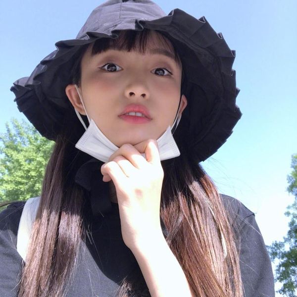 spring and summer fisherman hat ruffled loose hat women korean version of the wild pot cap bow tie cap bucket sun hat beanies, Blue;gray
spring and summer fisherman hat ruffled loose hat women korean version of the wild pot cap bow tie cap bucket sun hat beanies, Blue;gray
