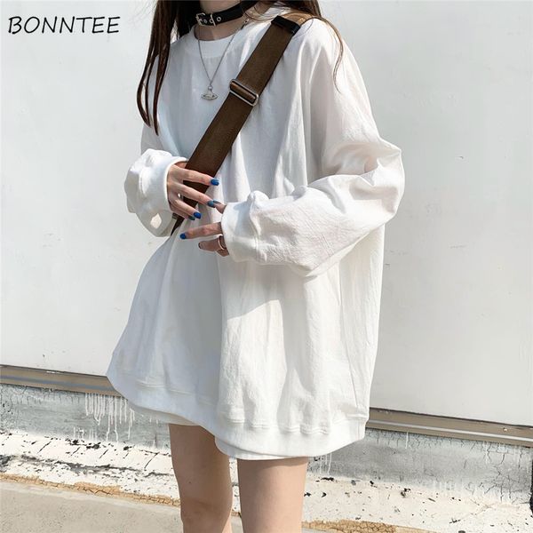 women's hoodies & sweatshirts women solid black spring ulzzang student girls pullovers loose simple basic leisure street all-match wome
women's hoodies & sweatshirts women solid black spring ulzzang student girls pullovers loose simple basic leisure street all-match wome