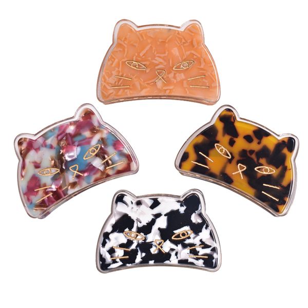 6.7cm cat shape hair claw clips for women hair accessories acrylic hairclip new fashion crab clip hairpins girls headwear gifts
6.7cm cat shape hair claw clips for women hair accessories acrylic hairclip new fashion crab clip hairpins girls headwear gifts