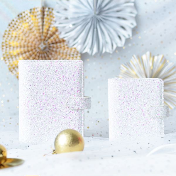 lovedoki sequin a7 a6 white loose leaf binder планировщик журналы личный дневник канцелярские принадлежности yiwi, Purple;pink
lovedoki sequin a7 a6 white loose leaf binder планировщик журналы личный дневник канцелярские принадлежности yiwi, Purple;pink