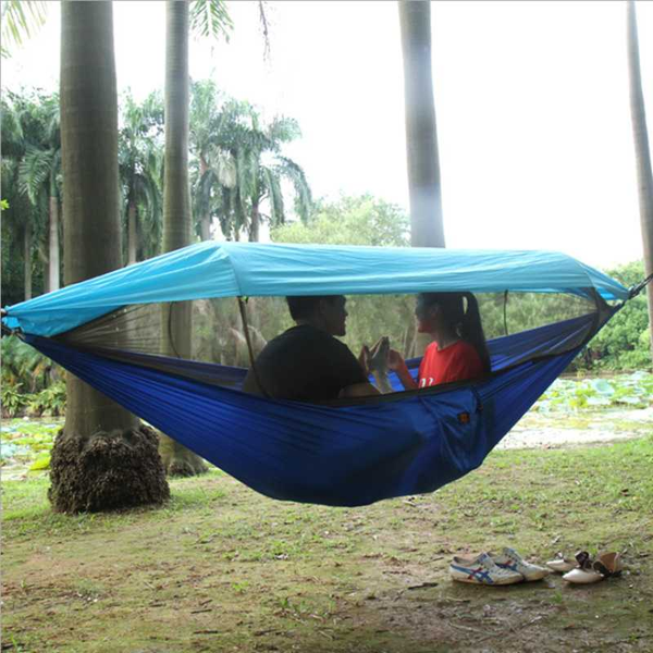 single double people portable outdoor quick open mosquito net hammock tent with canopy awning set hammock
single double people portable outdoor quick open mosquito net hammock tent with canopy awning set hammock