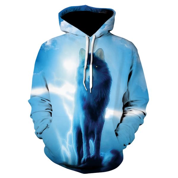 2019 new wolf hoodies men's hoodie autumn hip hop hoody casual brand 3d wolf head hoodie sweatshirt dropship, Black
2019 new wolf hoodies men's hoodie autumn hip hop hoody casual brand 3d wolf head hoodie sweatshirt dropship, Black