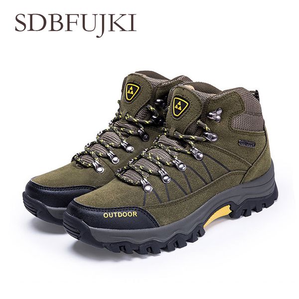 men hiking shoes outdoor mountain climbing shoes anti-slip trekking lace up men sport waterproof tactical boots
men hiking shoes outdoor mountain climbing shoes anti-slip trekking lace up men sport waterproof tactical boots