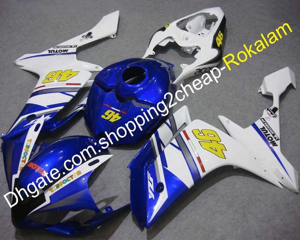 motorbike white blue fairing kit for yamaha yzf r1 2007 2008 yzf-r1 07 08 yzf1000 motorcycle cowling parts (injection molding
motorbike white blue fairing kit for yamaha yzf r1 2007 2008 yzf-r1 07 08 yzf1000 motorcycle cowling parts (injection molding
