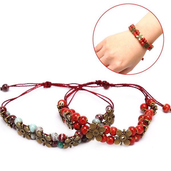 national wind retro glaze ceramic flower bracelets handmade trinkets fashion bracelets for women flowers bracelet, Black
national wind retro glaze ceramic flower bracelets handmade trinkets fashion bracelets for women flowers bracelet, Black
