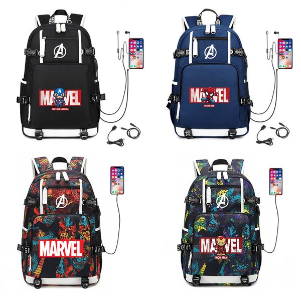 новый multicolor письмо marvel мальчик девочка студентка мешок тинейджеров оксфорд женщины мужчины bagpack usb iron man рюкзак
новый multicolor письмо marvel мальчик девочка студентка мешок тинейджеров оксфорд женщины мужчины bagpack usb iron man рюкзак