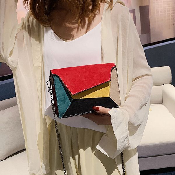 2020 new fashion scrub fashion contrasting color shoulder bag all-match messenger bag square sling handbags
2020 new fashion scrub fashion contrasting color shoulder bag all-match messenger bag square sling handbags