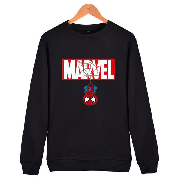 2019 women autumn fleece marvel spiderman print pullover hoodie thick loose woman hoodies sweatshirt ladies casual coat clothes, Black
2019 women autumn fleece marvel spiderman print pullover hoodie thick loose woman hoodies sweatshirt ladies casual coat clothes, Black