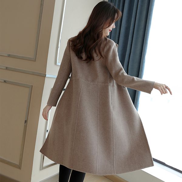 wool coat women slim winter coat women double sided long jacket oversize windbreaker abrigos mujer invierno 2020 fx88916 yy720, Black
wool coat women slim winter coat women double sided long jacket oversize windbreaker abrigos mujer invierno 2020 fx88916 yy720, Black