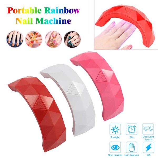 9w usb led uv lamp nail dryer lamps for nails portable mini drying gel lamp polish manicure tools rainbow uv lampe
9w usb led uv lamp nail dryer lamps for nails portable mini drying gel lamp polish manicure tools rainbow uv lampe