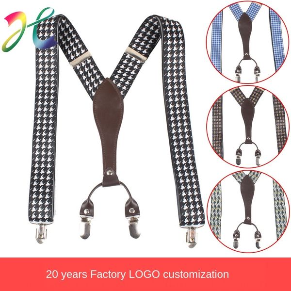 men's women's band elastic band printed straps four clip rubber casual elastic straps clip production, Black;white
men's women's band elastic band printed straps four clip rubber casual elastic straps clip production, Black;white