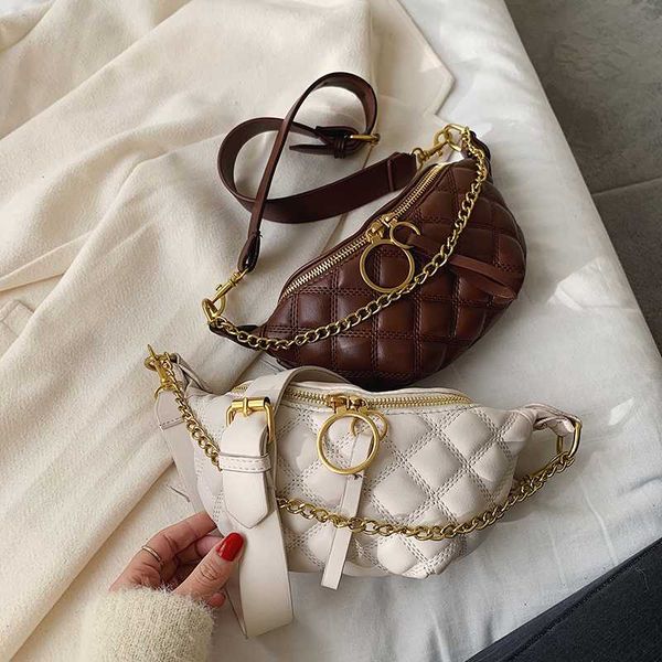 quilted pu leather waist bags for women 2020 small solid shoulder messenger bag women chain chest bag hobo females crossbody
quilted pu leather waist bags for women 2020 small solid shoulder messenger bag women chain chest bag hobo females crossbody