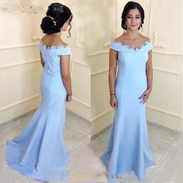 arabic light blue mother of the bride dresses plus size mermaid off shoulder satin long women evening wear prom gowns, Black;red
arabic light blue mother of the bride dresses plus size mermaid off shoulder satin long women evening wear prom gowns, Black;red