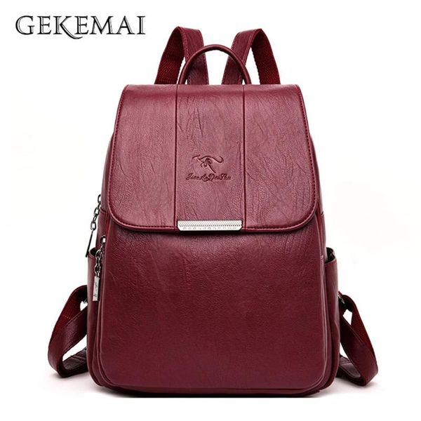 casual leather backpack female large capacity school backpacks for girl fashion shoulder bag for women 2020 ladies bookbag
casual leather backpack female large capacity school backpacks for girl fashion shoulder bag for women 2020 ladies bookbag