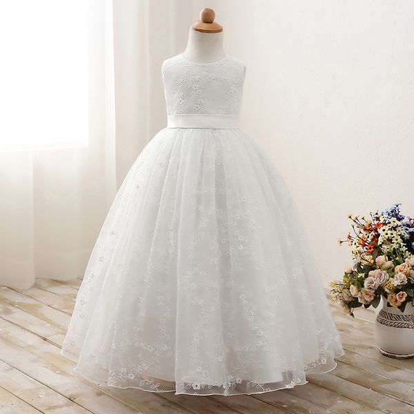 kids girls embroidered lace flower tulle ball gowns wedding evening dress children summer sleeveless party prom princess dresses clothes, Red;yellow
kids girls embroidered lace flower tulle ball gowns wedding evening dress children summer sleeveless party prom princess dresses clothes, Red;yellow