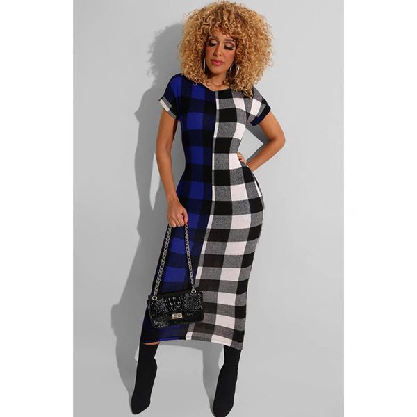 2020 summer new womens dresses casual plaid ladies dress short sleeve dresses vintage women bodycon dress plus size clothes, Black;gray
2020 summer new womens dresses casual plaid ladies dress short sleeve dresses vintage women bodycon dress plus size clothes, Black;gray