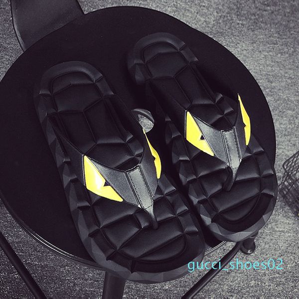 2018 super monster men slides thick soled slippers summer platform sandals women shoes flip flops zapatillas mujer g02, Black
2018 super monster men slides thick soled slippers summer platform sandals women shoes flip flops zapatillas mujer g02, Black
