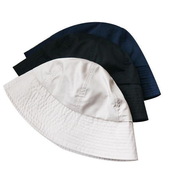 cotton fisherman hats for men and women, Blue;gray