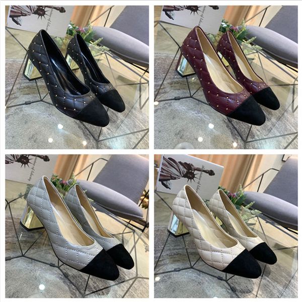 2020 new fashion real leather women shoes high heels fashion women shoes famous women dress shoes chunky heels, Black
2020 new fashion real leather women shoes high heels fashion women shoes famous women dress shoes chunky heels, Black