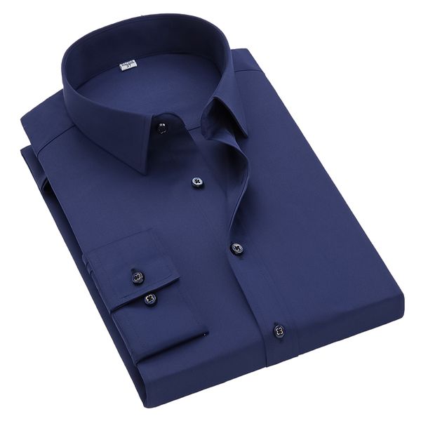 2019 lente en herfst mode nieuwe mannen casual boutique business effen kleur lange mouwen slim katoenen shirt, White;black
2019 lente en herfst mode nieuwe mannen casual boutique business effen kleur lange mouwen slim katoenen shirt, White;black